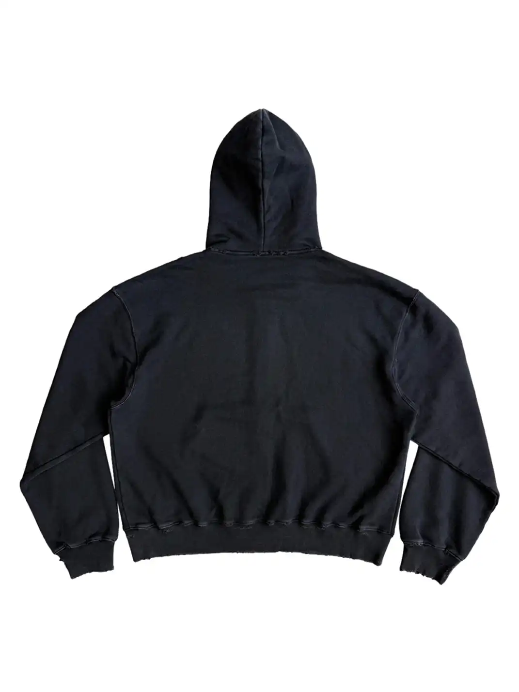 UNKNOWNWORLD | Bat Print Zip-Up Hoodie Sweatshirt