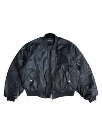 UNKNOWNWORLD | Deconstructed Waxed Wool-Filled Padded Jacket