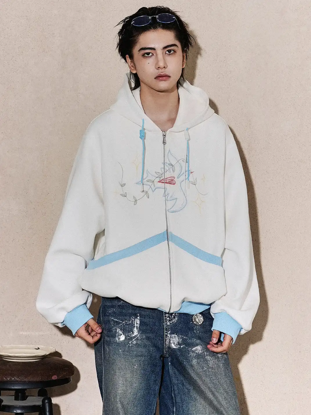 OIPWORD | “Peace Dove” Print Hoodie