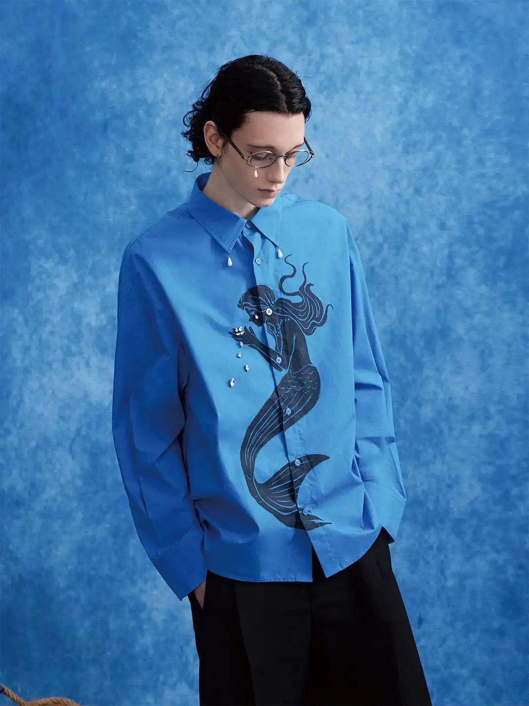 OIPWORD | Diamond-Drop Siren Shirt