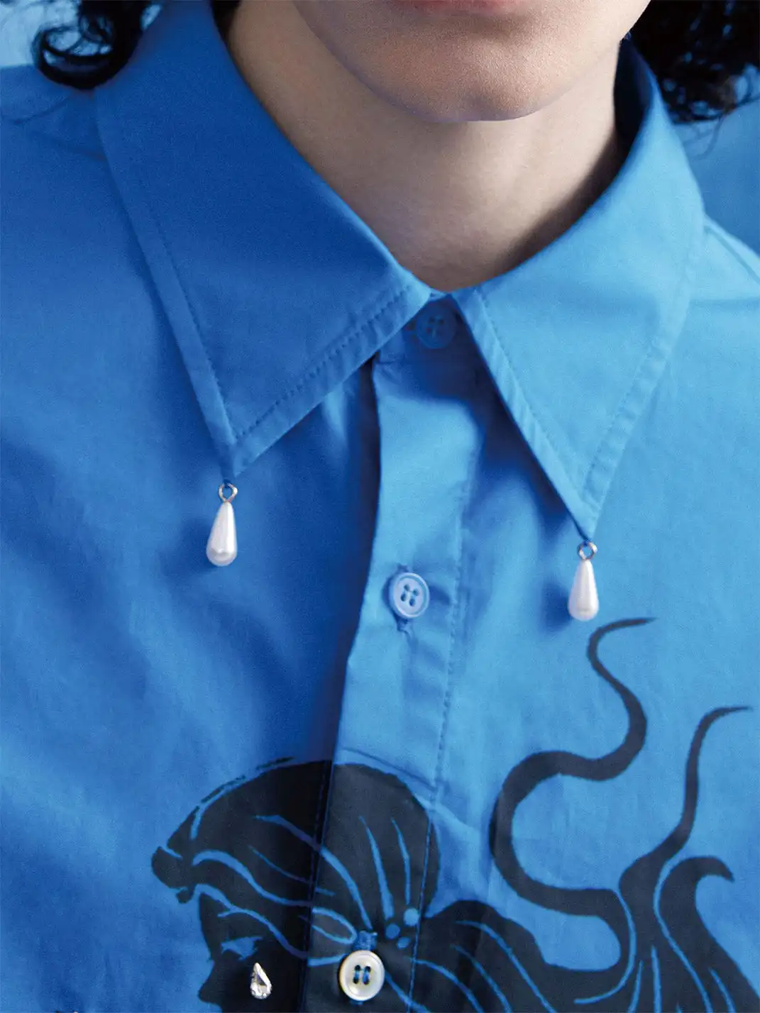 OIPWORD | Diamond-Drop Siren Shirt