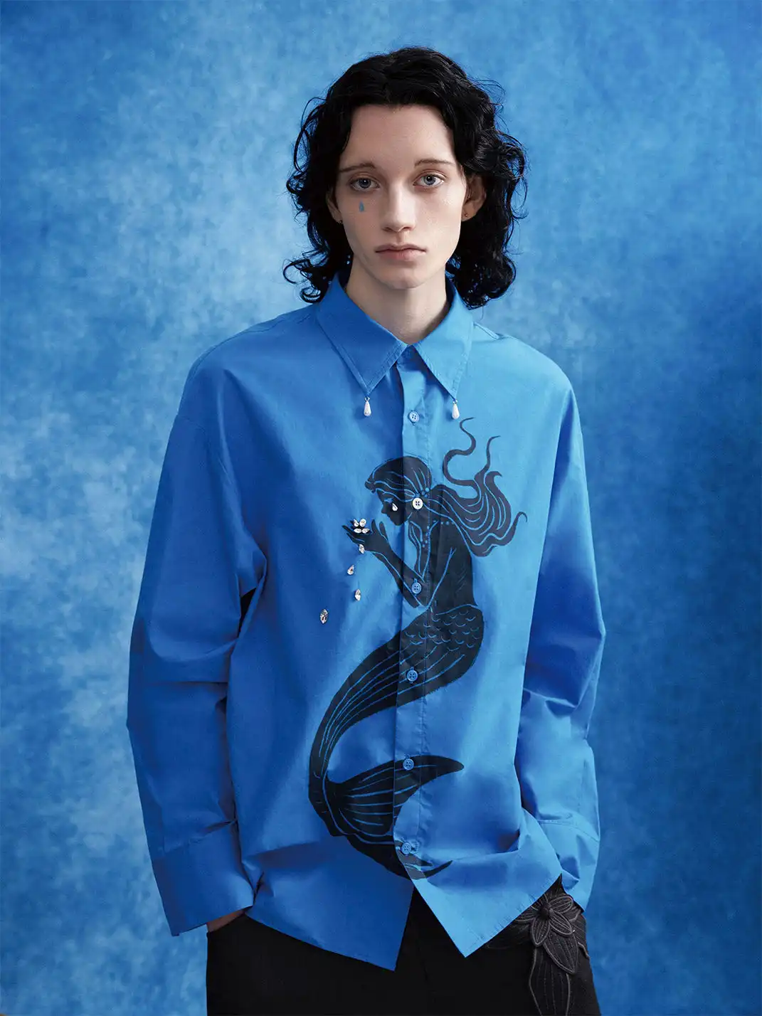 OIPWORD | Diamond-Drop Siren Shirt
