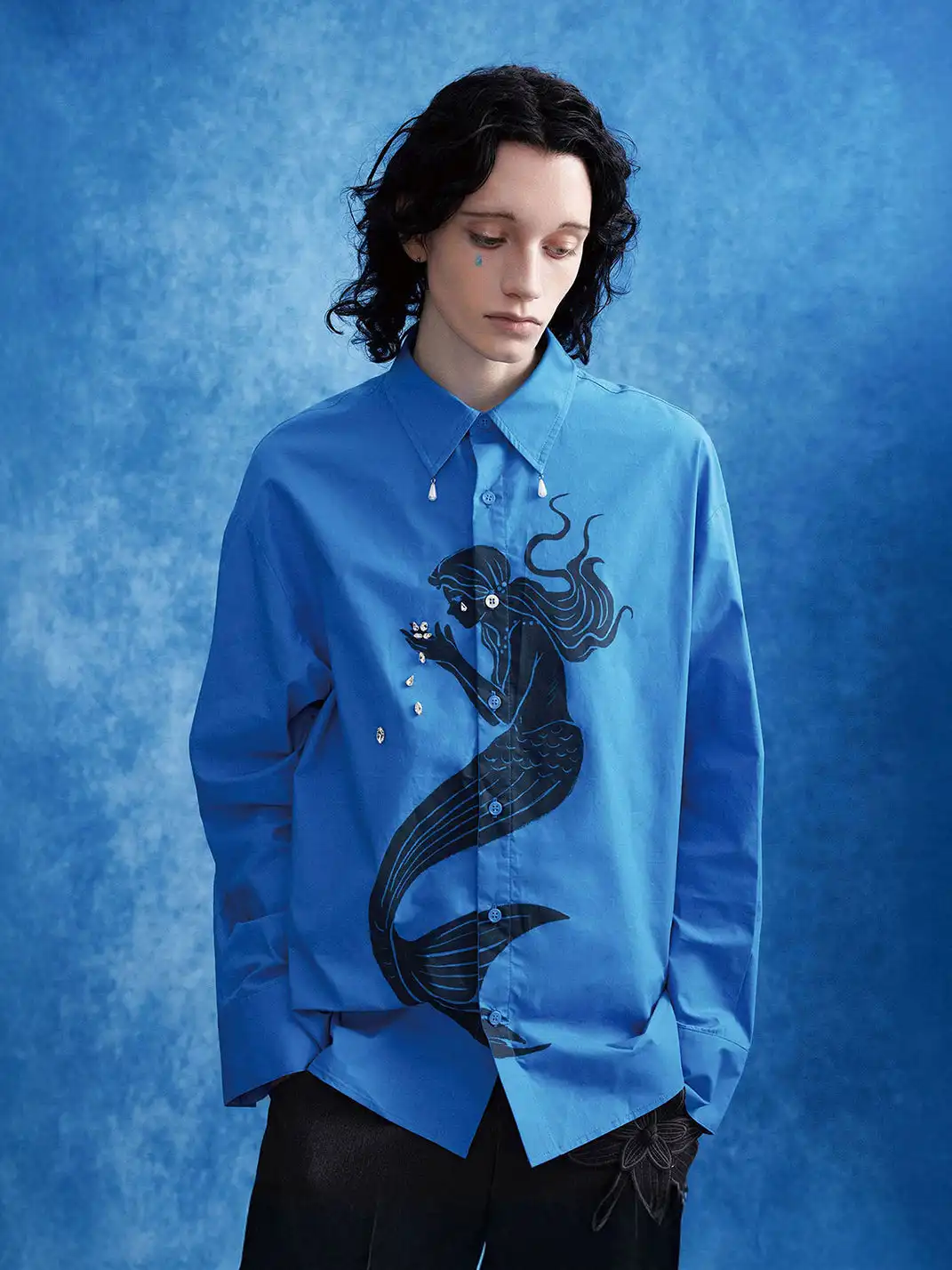 OIPWORD | Diamond-Drop Siren Shirt