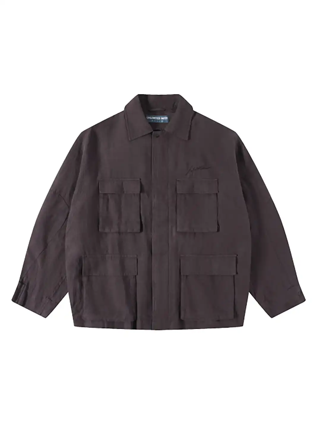 UNLIMITED MOTE | Multi-Pocket Linen Shirt