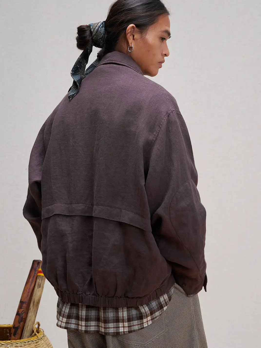 UNLIMITED MOTE | Multi-Pocket Linen Shirt