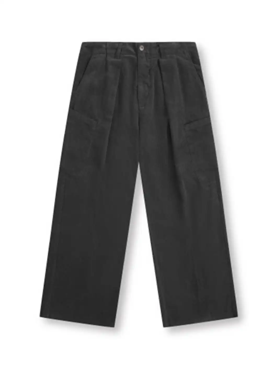 UNLIMITED MOTE | Corduroy Pleated Baggy Pants