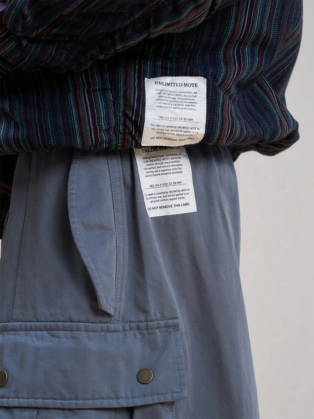 UNLIMITED MOTE | Three-button Flight Jacket