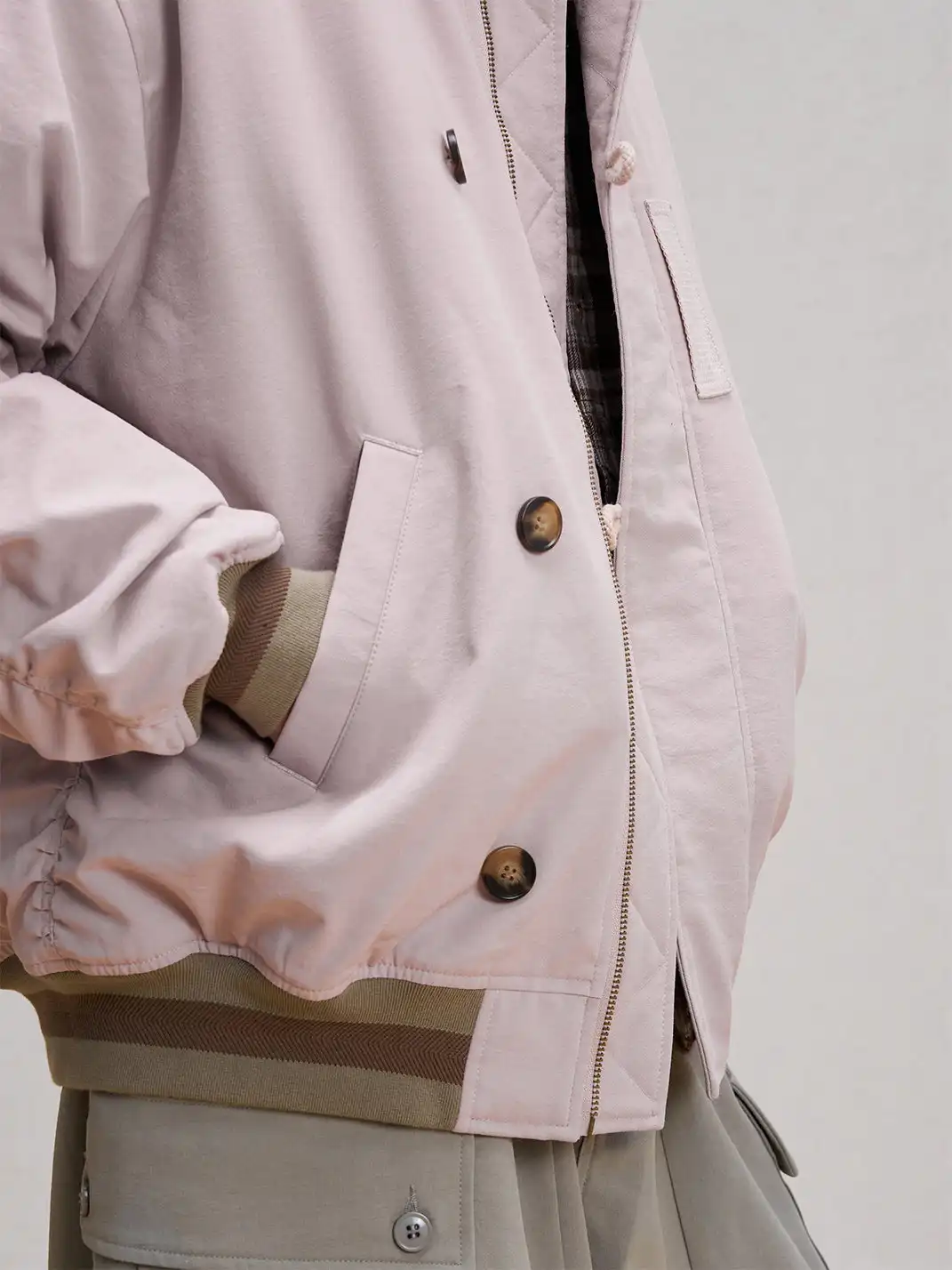 UNLIMITED MOTE | Three-button Flight Jacket