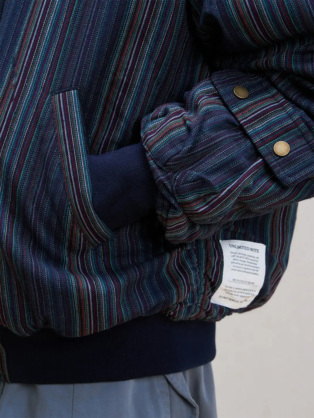 UNLIMITED MOTE | Three-button Flight Jacket