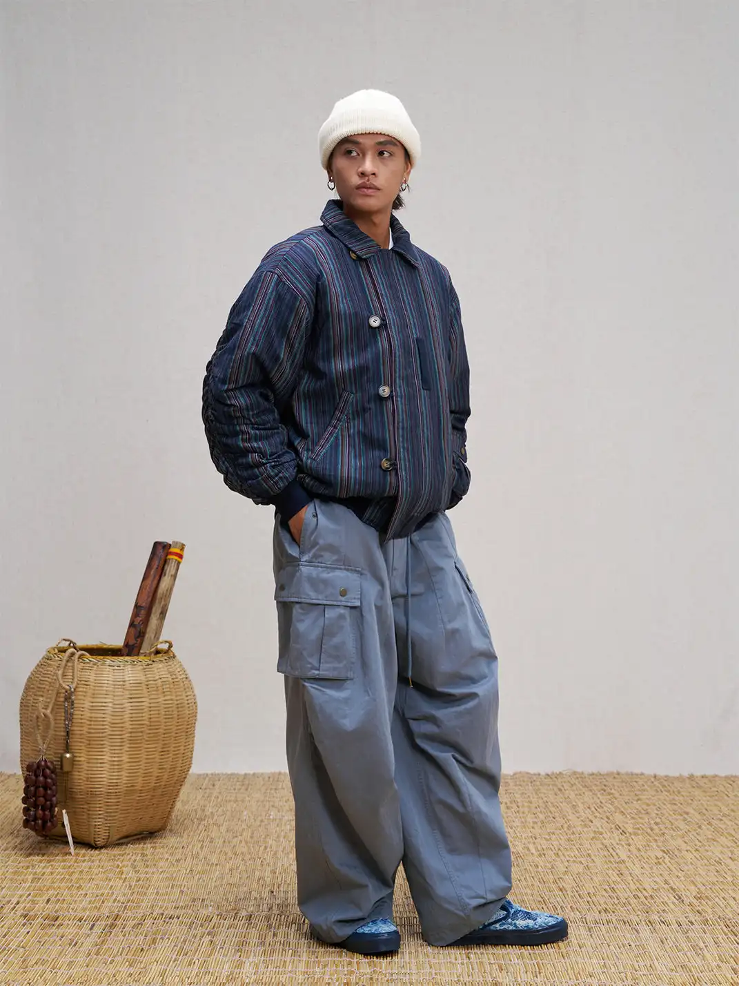 UNLIMITED MOTE | Three-button Flight Jacket
