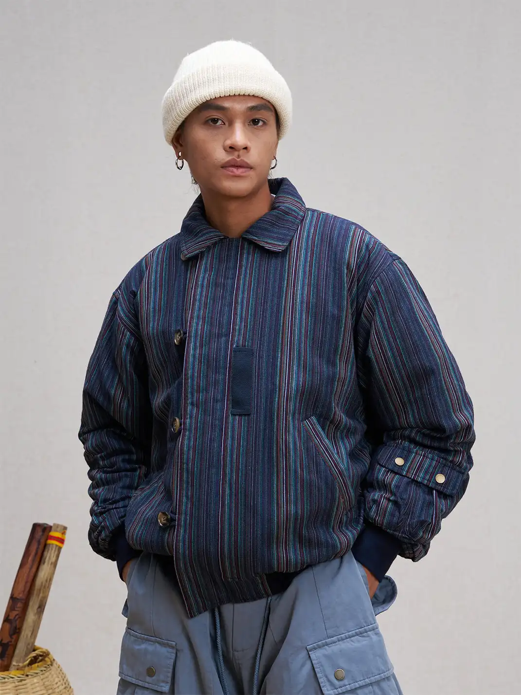 UNLIMITED MOTE | Three-button Flight Jacket