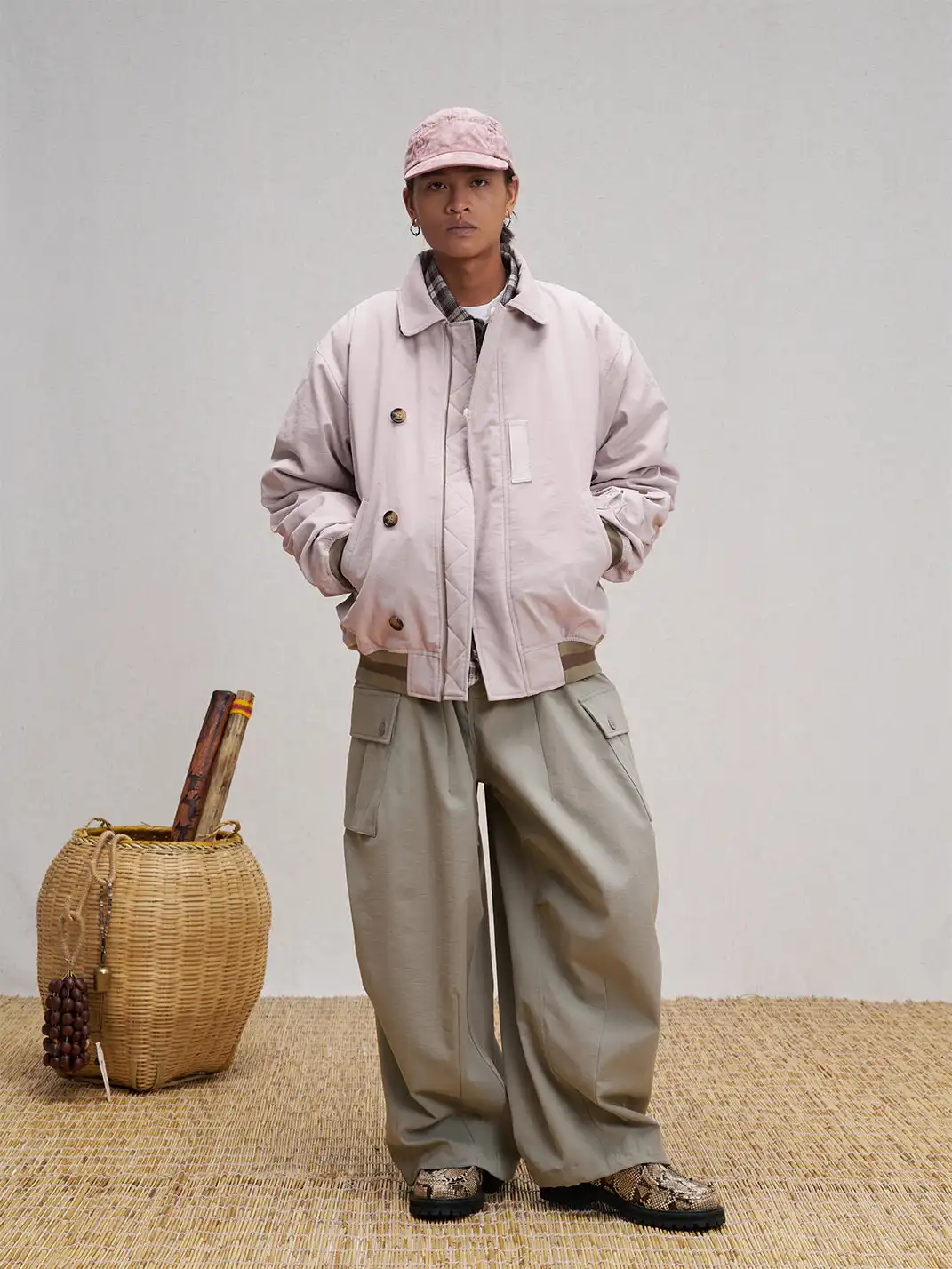 UNLIMITED MOTE | Three-button Flight Jacket