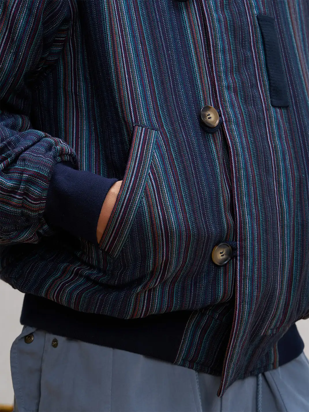 UNLIMITED MOTE | Three-button Flight Jacket