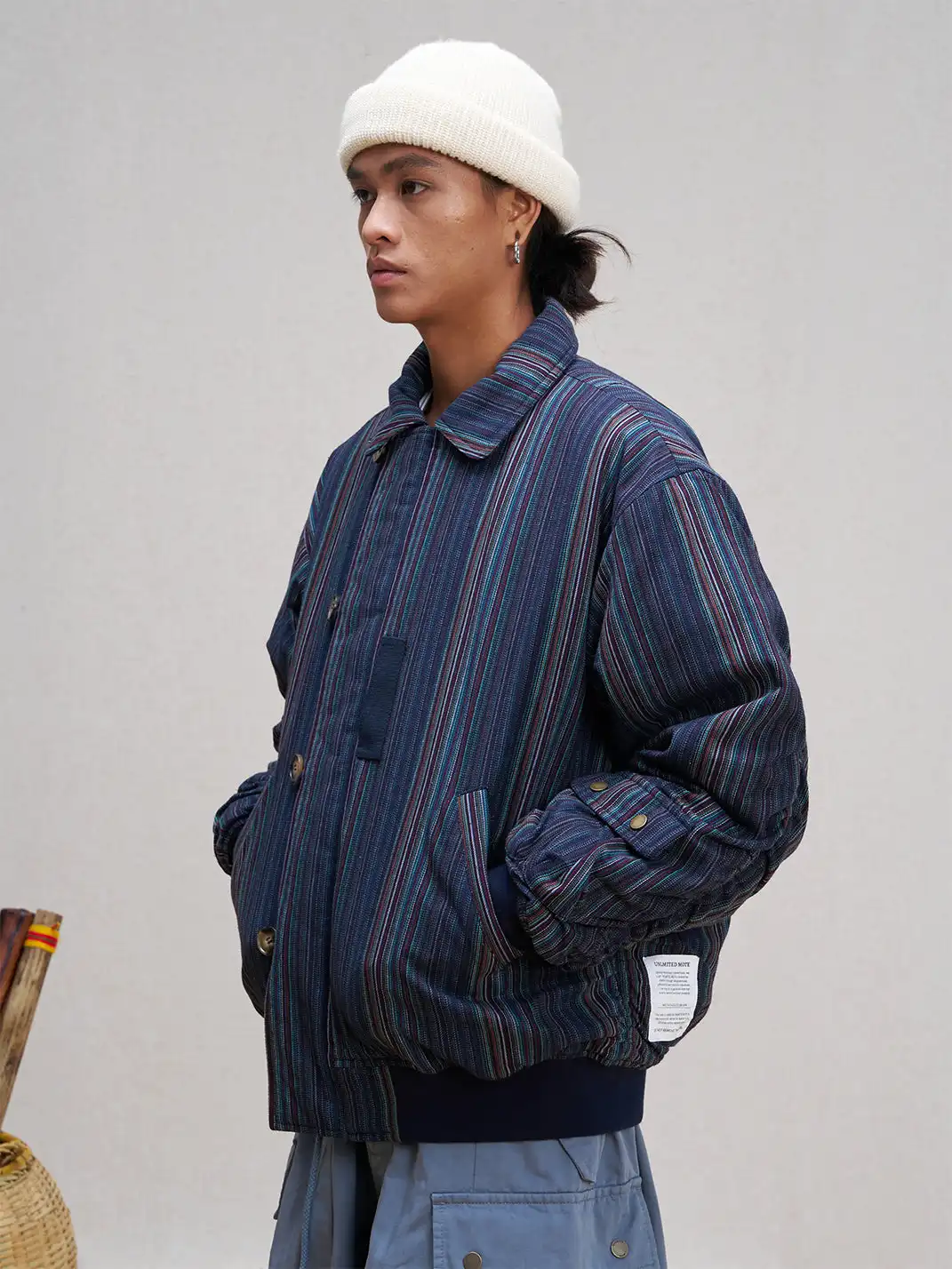 UNLIMITED MOTE | Three-button Flight Jacket