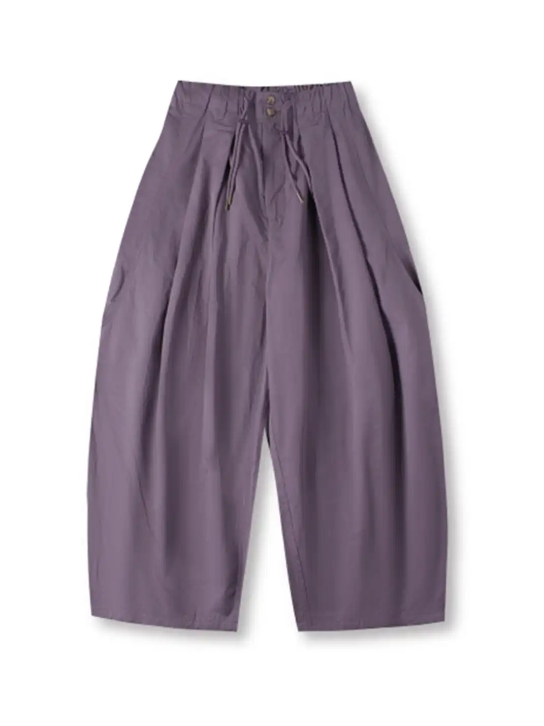 UNLIMITED MOTE | Solid Color Striped Trousers