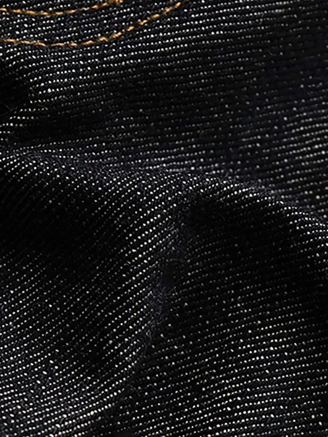 VINKID | Embroidered Dove Stitched Selvedge Jeans