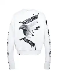 VINKID | Full-Sleeve Peace Dove Print Sweatshirt