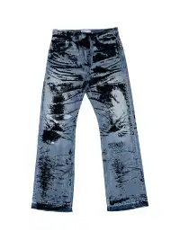 FVVO | Flocked Slant Fly Jeans