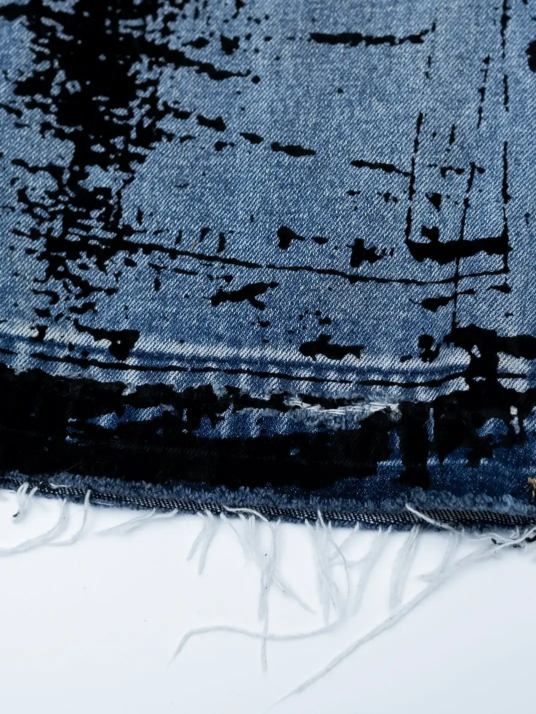 FVVO | Flocked Slant Fly Jeans
