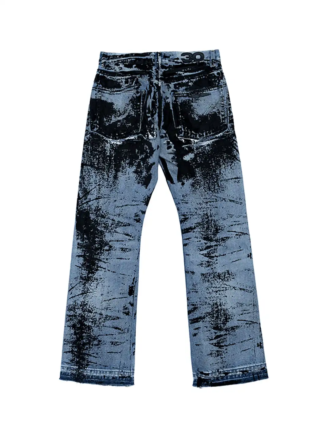 FVVO | Flocked Slant Fly Jeans