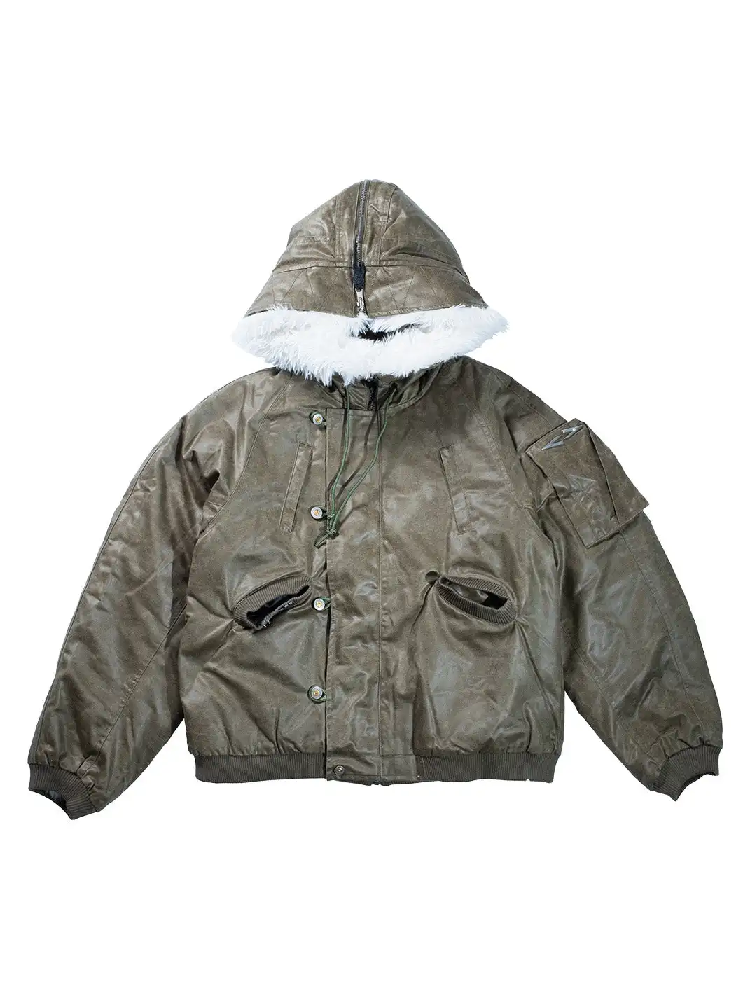 FVVO | N2-B Fur Collar Bomber Jacket
