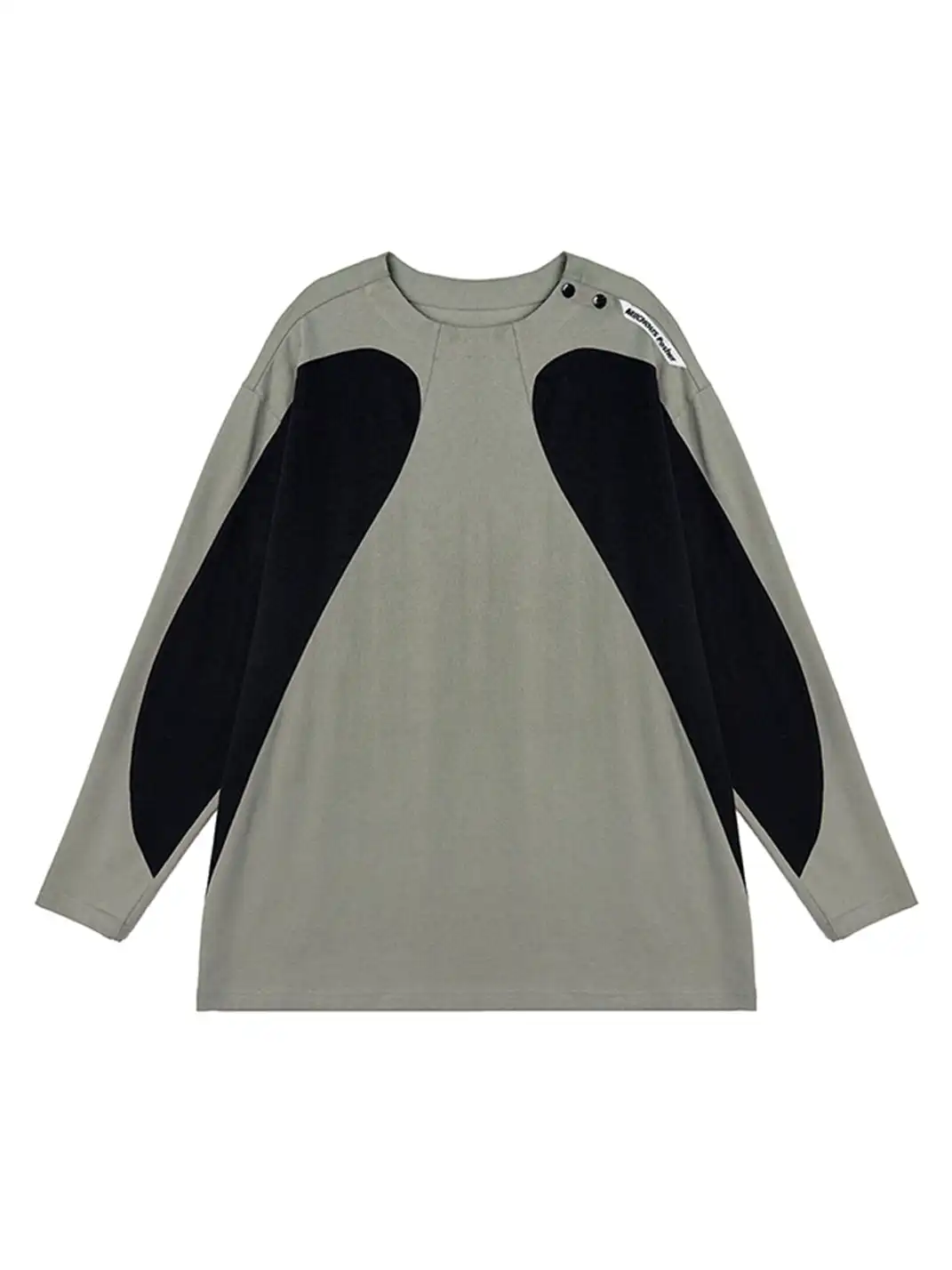 MIICHOUS | Distressed Crewneck Long Sleeve Sweatshirt