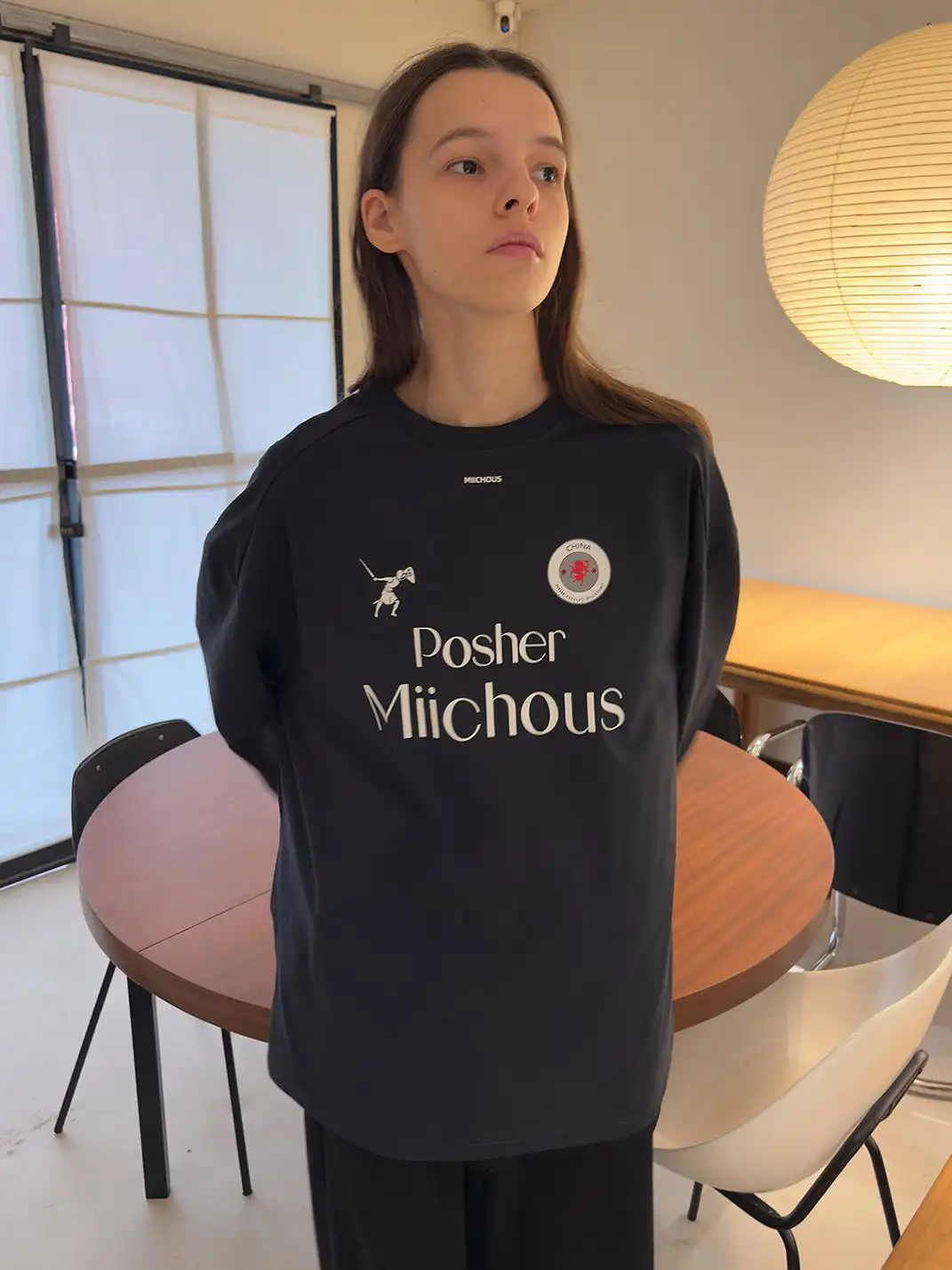 MIICHOUS | Cotton Antibacterial Sports Long Sleeve T-Shirt