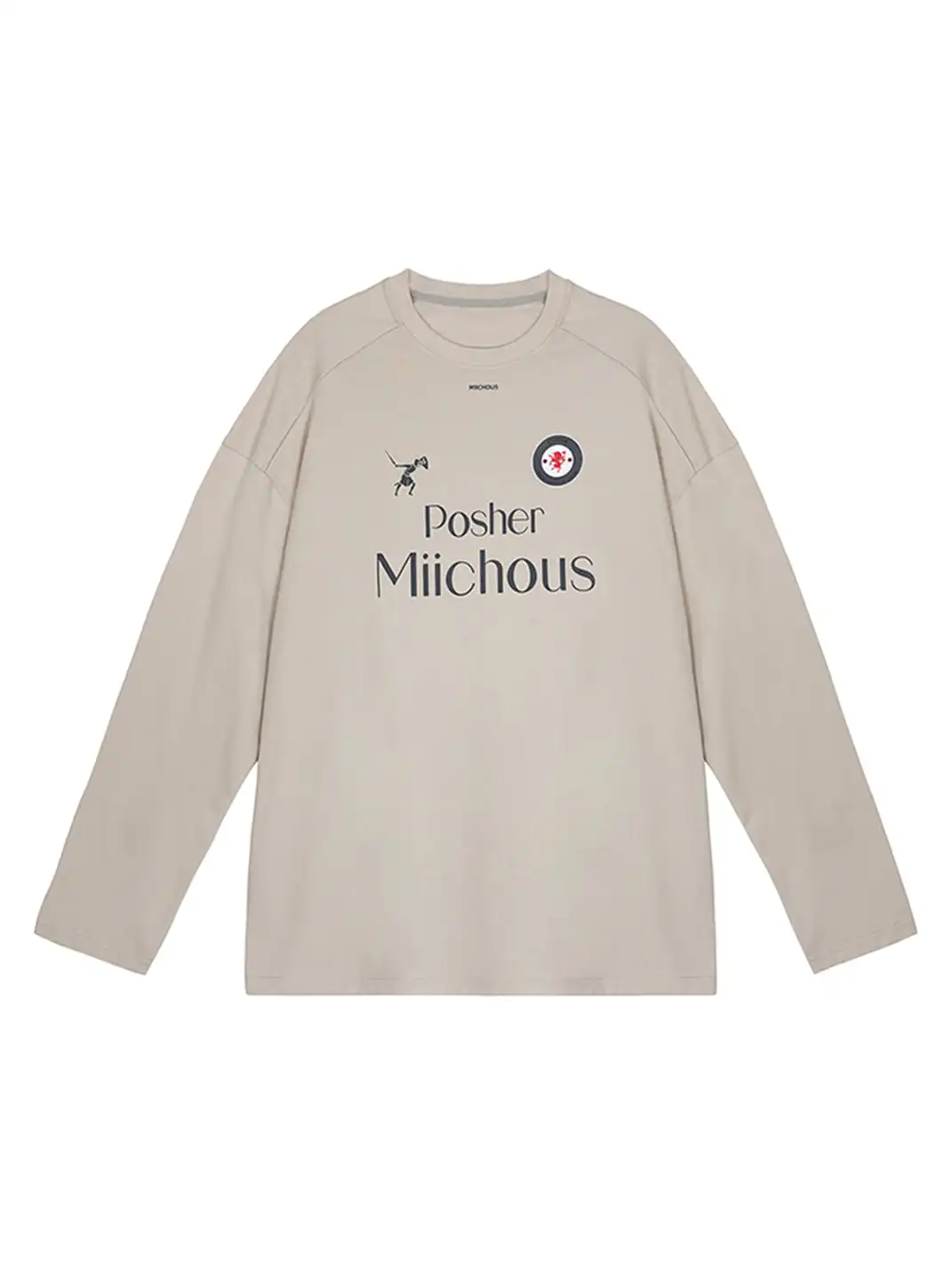 MIICHOUS | Cotton Antibacterial Sports Long Sleeve T-Shirt