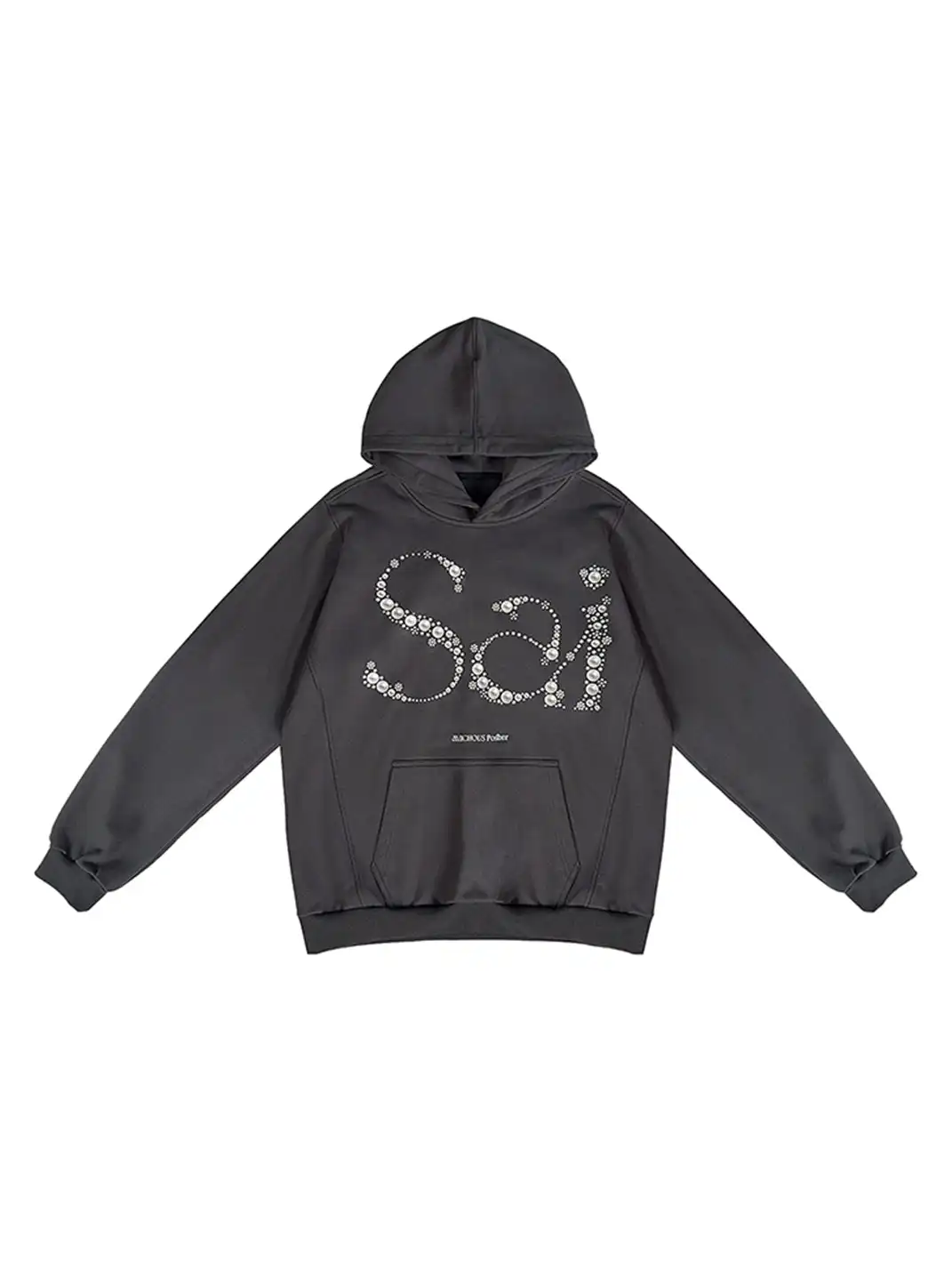MIICHOUS | Sai Pearl Embellished Heavyweight Hoodie