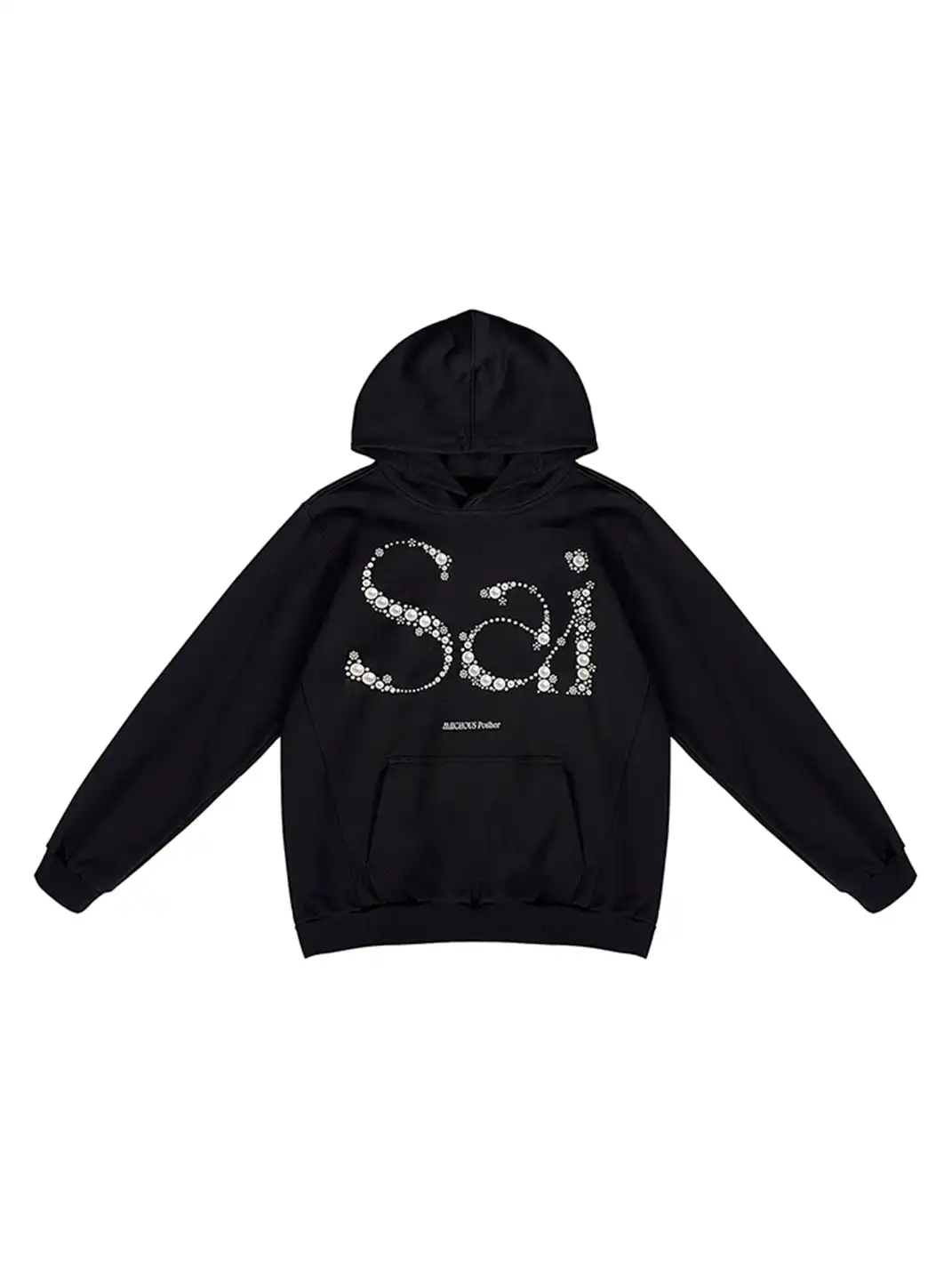 MIICHOUS | Sai Pearl Embellished Heavyweight Hoodie
