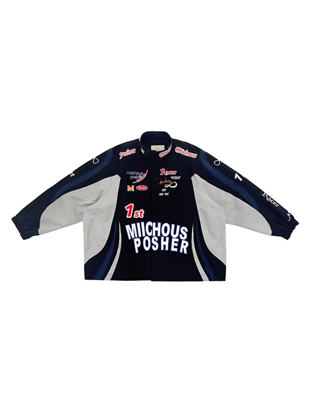 MIICHOUS | Racing Full-Embroidery Heated Padded Jacket