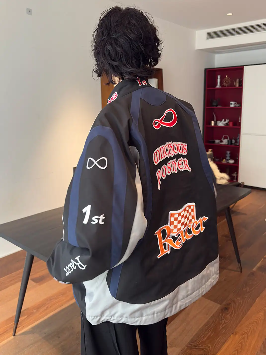 MIICHOUS | Racing Full-Embroidery Heated Padded Jacket