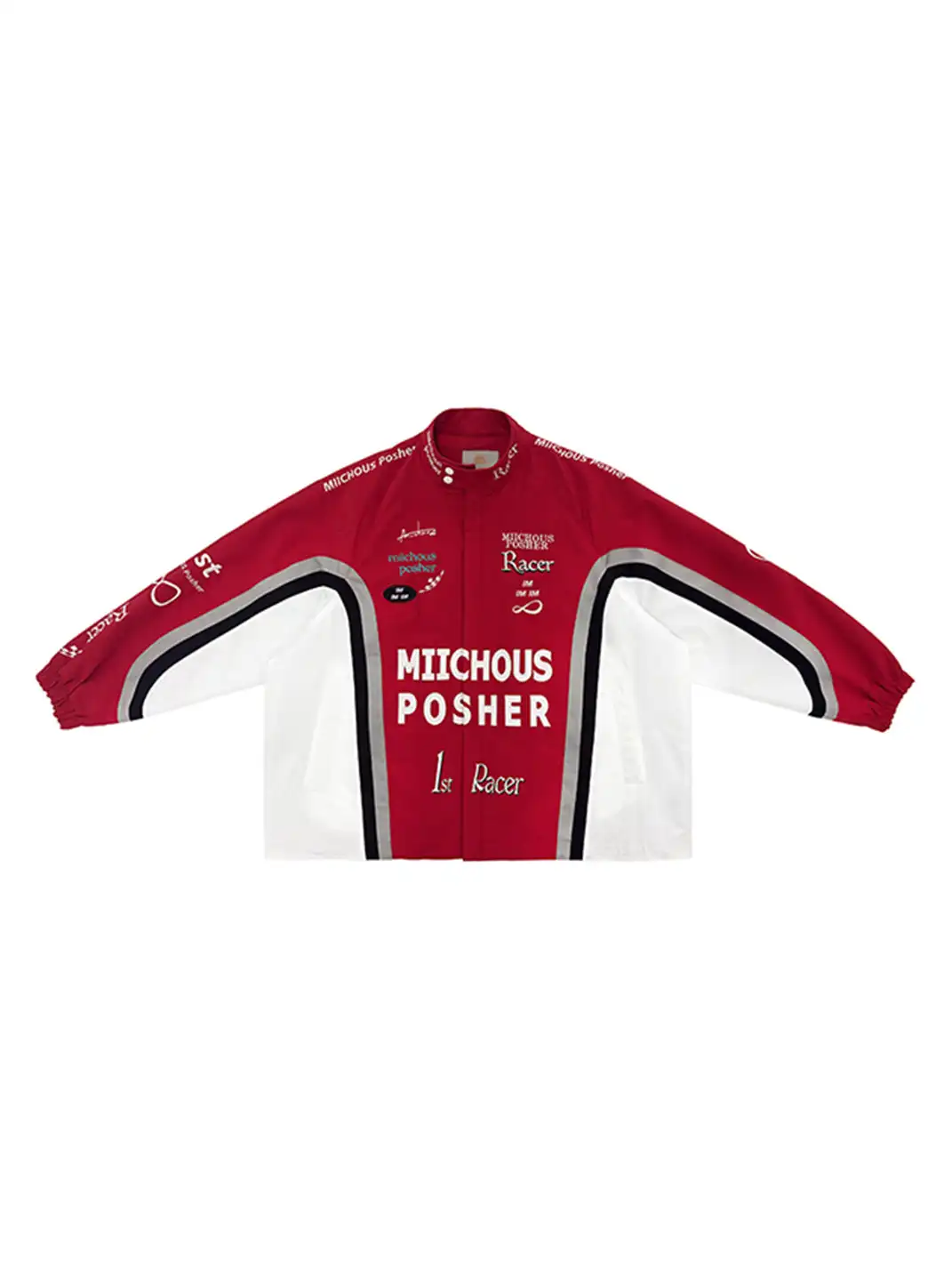 MIICHOUS | Fully Embroidered Racing Padded Jacket