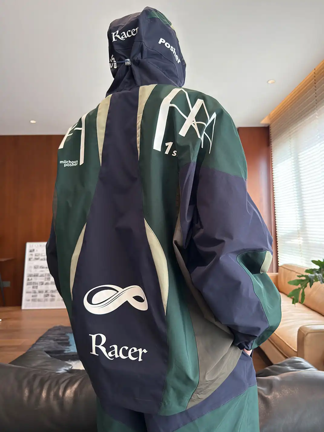 MIICHOUS | Racing Curve Panel Jacket & Pants Set
