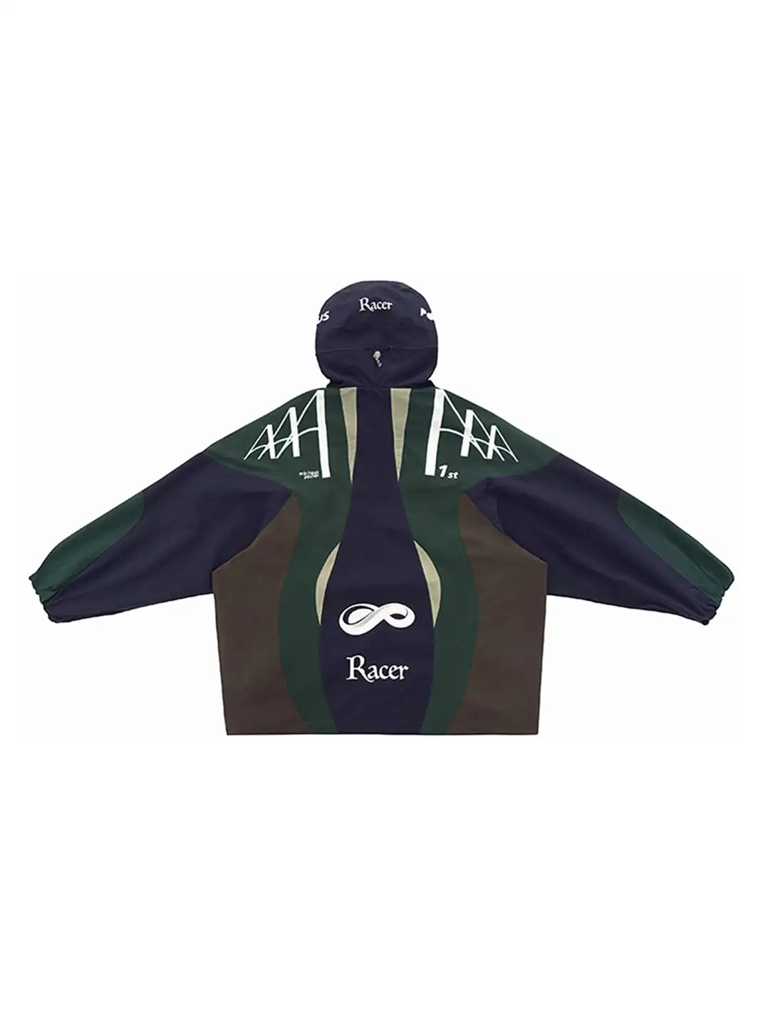 MIICHOUS | Racing Curve Panel Jacket & Pants Set