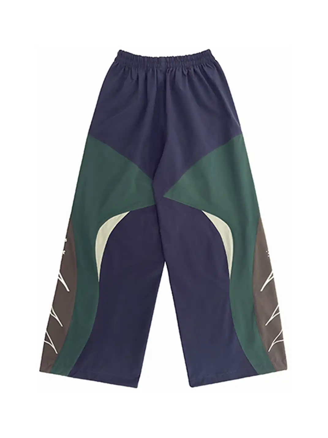 MIICHOUS | Racing Curve Panel Jacket & Pants Set