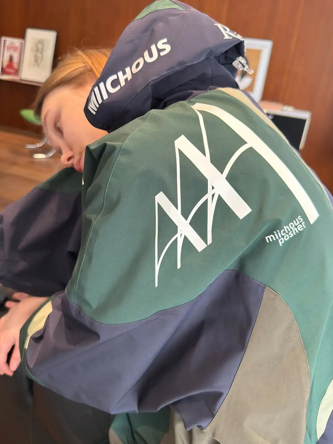 MIICHOUS | Racing Curve Panel Jacket & Pants Set