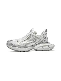 C.BANNER | Silver-Grey Retro Chunky Sneakers