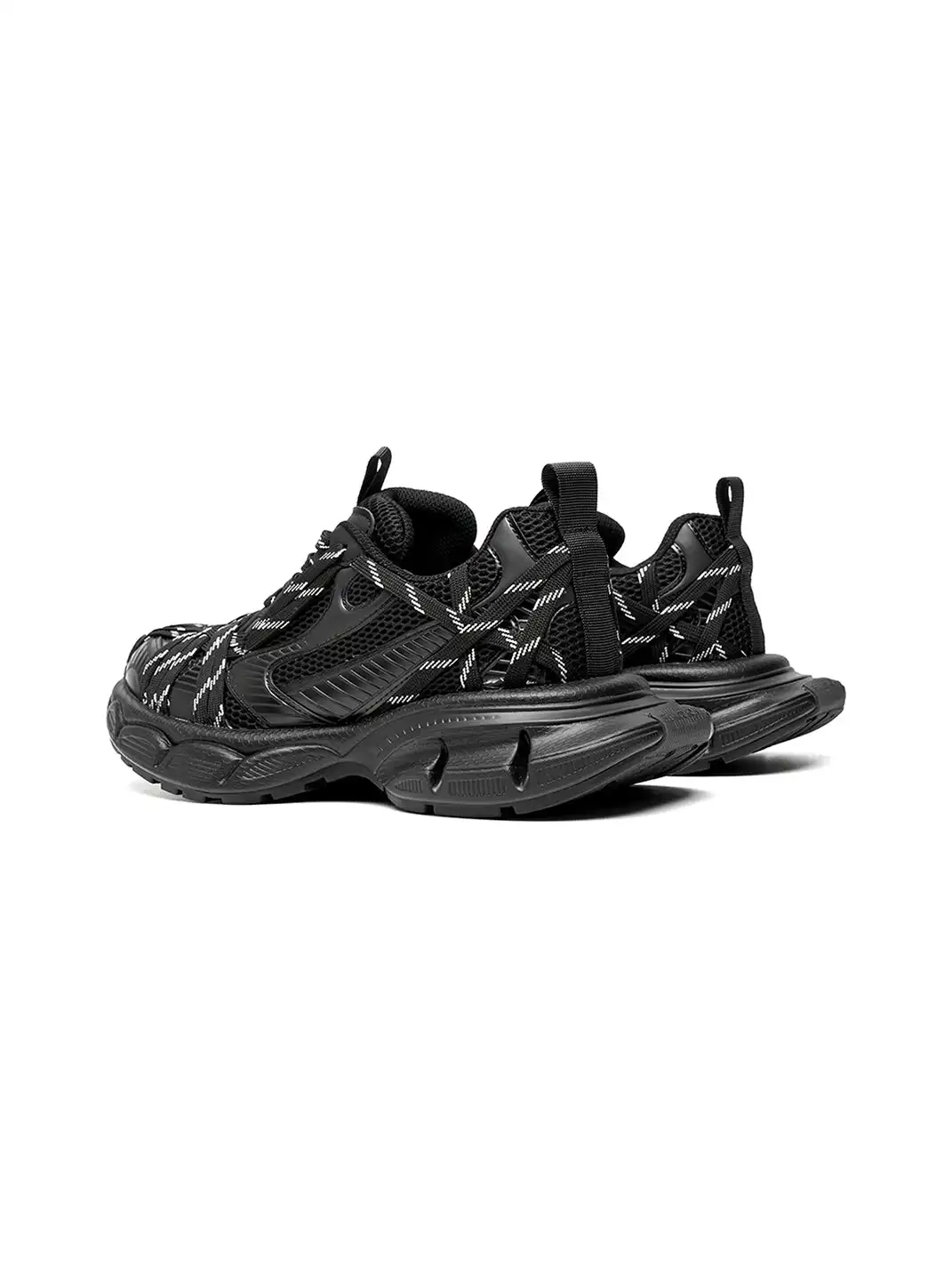 C.BANNER | Black Retro Dad Shoes