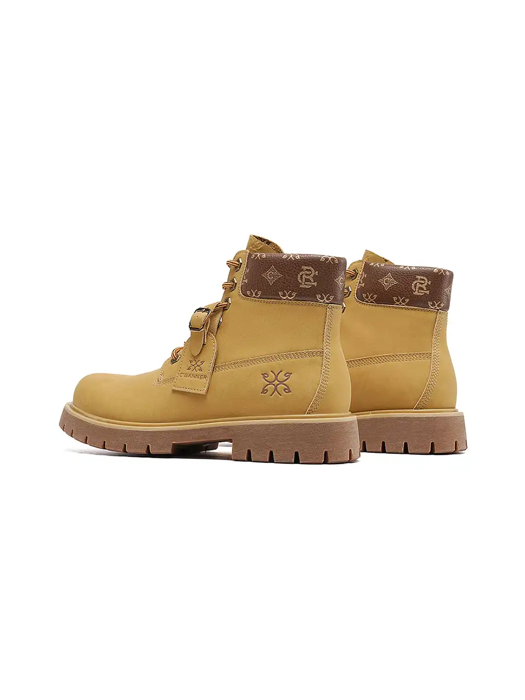 C.BANNER | Lug Sole Lace-Up Ankle Boots