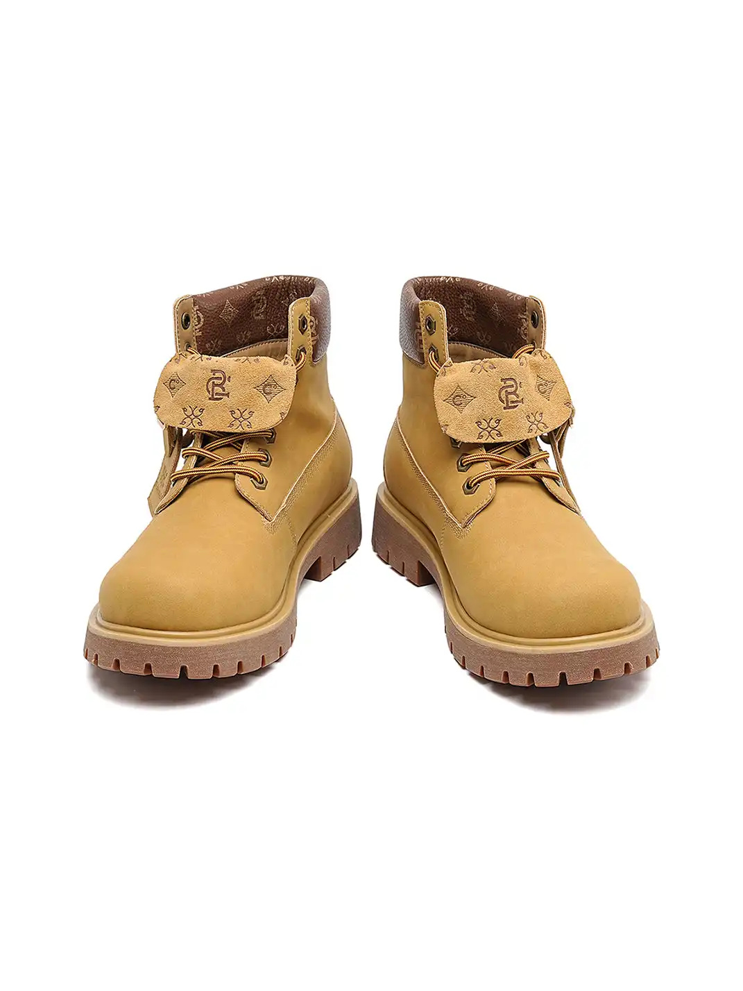 C.BANNER | Lug Sole Lace-Up Ankle Boots