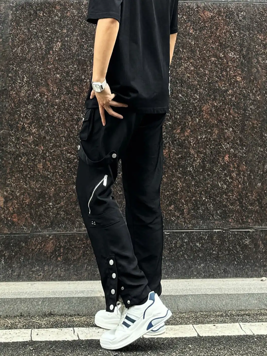 TRUMPPIPE | White Panel Casual Sneakers