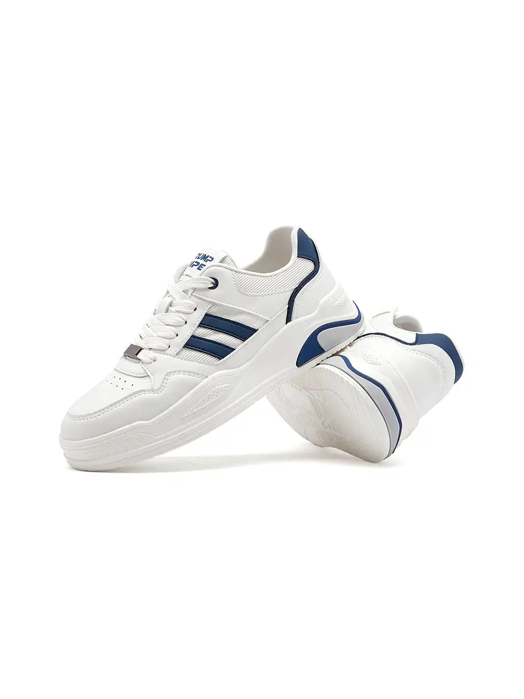 TRUMPPIPE | White Panel Casual Sneakers