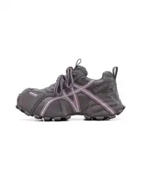 C.BANNER | Purple Cross-Strap Trail Runner Sneakers