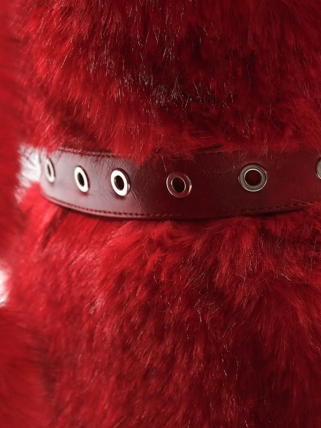 UnicornBlood | Leather Buckle Suede Pointed-toe Boots