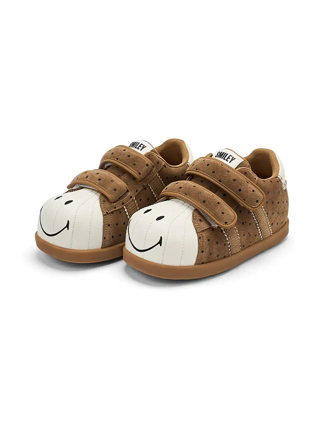 SMILEY | Caterpillar Series Polka Dot Thick Big Toe Sneakers