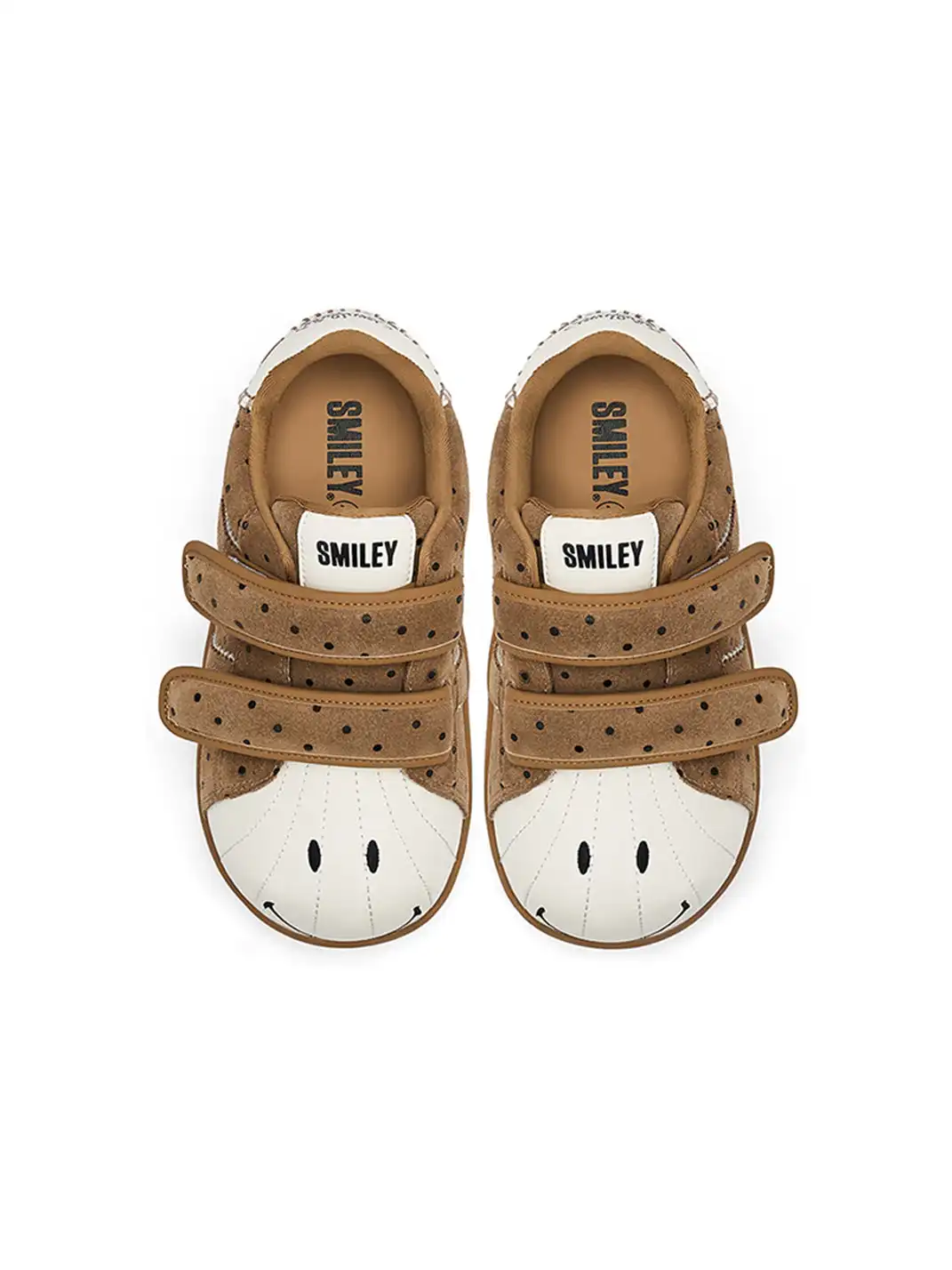 SMILEY | Caterpillar Series Polka Dot Thick Big Toe Sneakers
