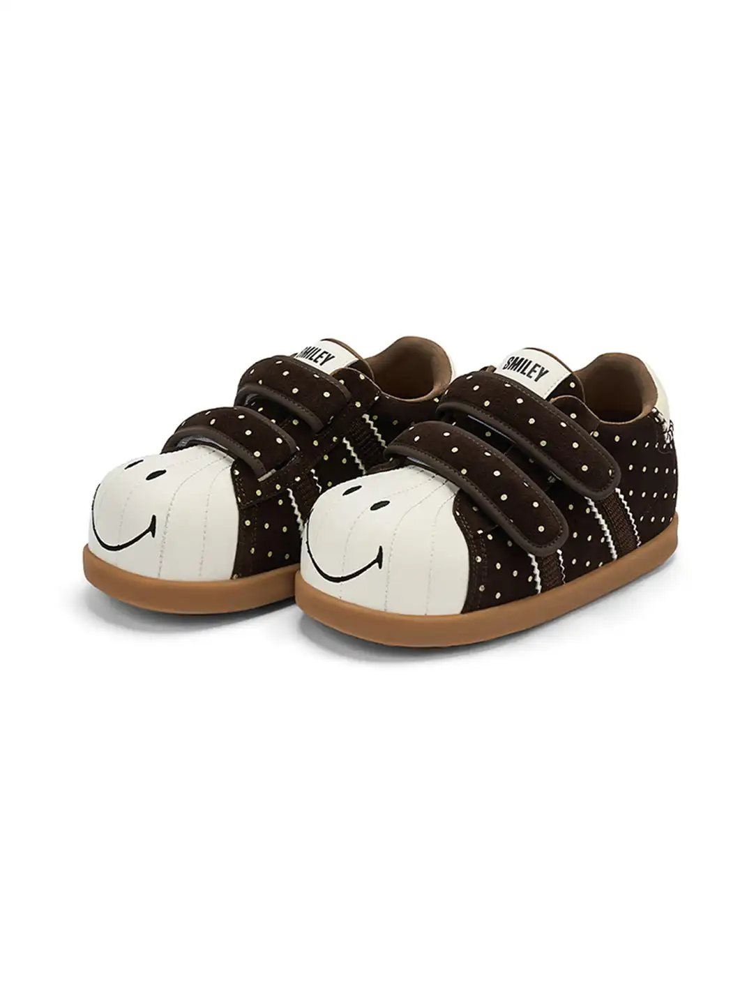 SMILEY | Caterpillar Series Polka Dot Thick Big Toe Sneakers