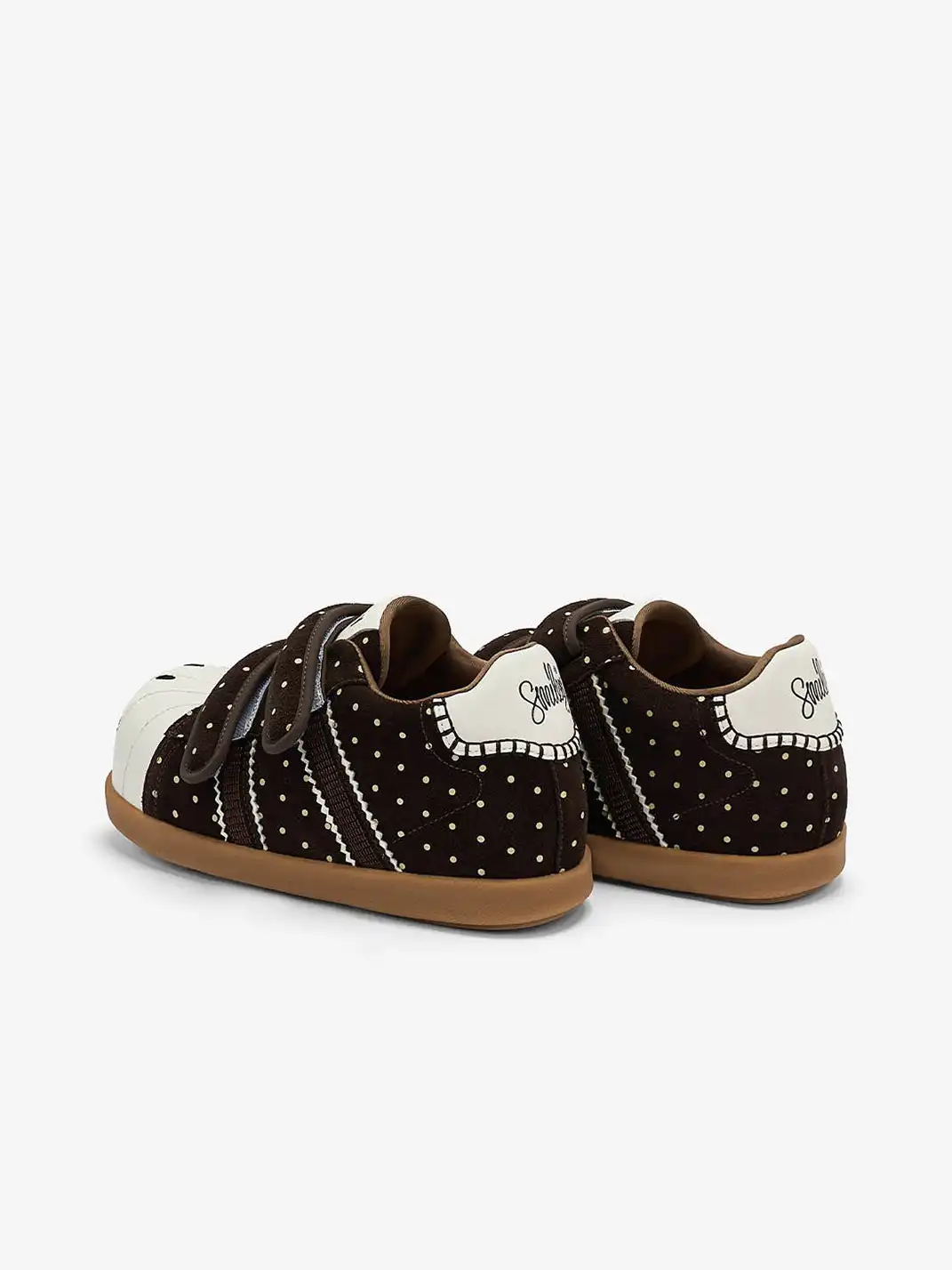 SMILEY | Caterpillar Series Polka Dot Thick Big Toe Sneakers