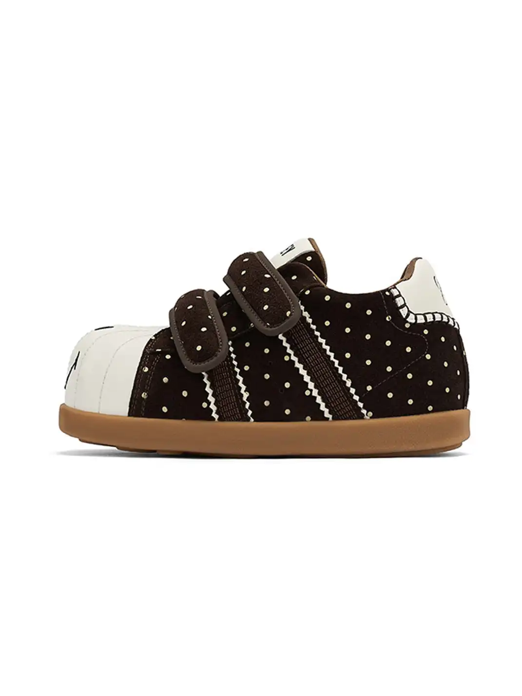 SMILEY | Caterpillar Series Polka Dot Thick Big Toe Sneakers